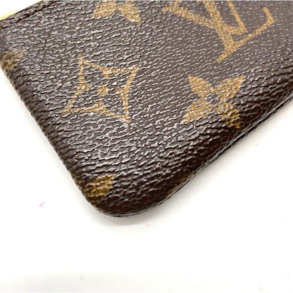 Authentic LV Louis Vuitton Monogram Pochette Cles Coin Case W/Box - Picture 6 of 12